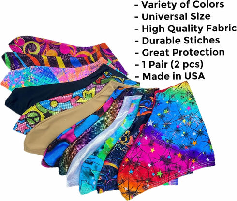 Ice Fire Skate Boot Covers - Durable Universal Size Boot Protector for Ice, Figure, and Roller Skating Accessories