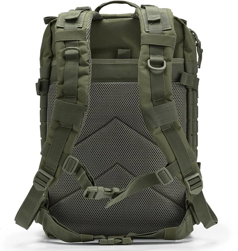QT&QY 45L Military Tactical Backpack for Men, MOLLE 3 Day Assault Pack, Ideal for Camping, Hiking, Trekking