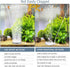 hygger Air Stones for Aquariums, Ultra Silent Bubble Stone Kit with Air Tube, Transparent Acrylic Fish Tank Diffuser