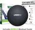 URBNFit 9-inch Small Exercise Ball - Mini Pilates Ball with Fitness Guide for Yoga, Barre, Physical Therapy, Core