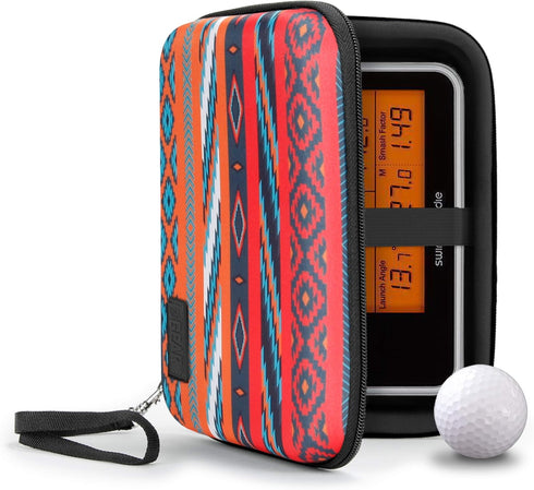 USA GEAR Golf Launch Monitor Case - Hard Case with Scratch Resistant Interior, Water Resistant Exterior, Compatible