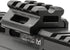 UTG Leapers MT-RSX5S Inc Super Slim Picatinny Riser Mount, 1/2" Height, 3 Slots, Black