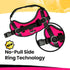 Bark Appeal No-Pull Dog Harness, Adjustable & Reflective, Soft-Padded Vest with Easy Control Handle & 3 Leash Clips