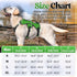 rabbitgoo Escape Proof Dog Harness, Reflective No Pull Vest, Soft Padded, Adjustable, Large, Green