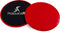 ProsourceFit Core Sliding Exercise Discs, Dual-Sided Sliders, Set of 2 for Home or Gym