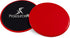 ProsourceFit Core Sliding Exercise Discs, Dual-Sided Sliders, Set of 2 for Home or Gym