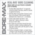 Real Avid Bore-Max Bore Brush, Bronze Gun Brush for Fast Gun Cleaning, Nickel Plated Barrel Brush