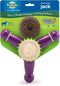 PetSafe Busy Buddy Large Dog Toy – Treat Holding Jack for Strong Chewers – Challenging with Treat Rings Included