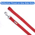 Pawtitas 6 FT Heavy Duty Dog Training Leash, Reflective Threads, Comfortable Handle, Small Dog Red Leash