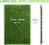 28"18" Hompet Dog Grass Pads, Puppy Turf Potty Training Pads, Artificial Turf for Dog Systems Replacement Grass Mats