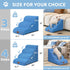 16" H-20 H,3-Step Chair,4-Step (Blue-16H, 3) Zerbuger Dog Ramp and Stair for Bed Cat Stair for Sofa and Dog Ramp