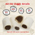 (3-4 Inch, 6 Count), Natural Farm Peanut Butter Filled Bones Limited Ingredient, Natural Stuffed Dental Dog Bone Treats