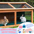 19 Set Pcs Rabbit Starter Kit Small Bunny Litter Box Rabbit Grooming Kit Water Bottle Bunny Toys Hay Feeder Bowl