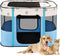 Avont Portable Dog Cat Playpen, Foldable Pop Up Pet Play Pen Travel
