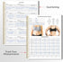 Fitness Journal Workout Planner, A4(8.5" x 11") Undated Journal & Log Book for Men & Women, Track Progress & Goals