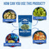 Thousand Lakes Freeze Dried Vegetables - Broccoli Florets 2-Pack, 1.2 Ounces Each, 100% Florets, No Salt Added