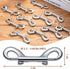 12 Pieces Double Ended Bolt Snaps Hook | Zinc Alloy Double Trigger Clips for Pet Accessories, 3.5 Inch