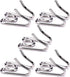 (5 Pack) Stainless Steel Prong Collar Links for H. Sprenger 4.0mm Collar Extra Links, Silver