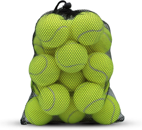 Tennis Balls, 20 Pack Training Tennis Balls, High Elasticity Practice Balls for Beginner, Exercise Playing Balls for
