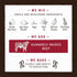 Earth Animal No Hide Large Beef Flavored Dog Chews, Long Lasting Chew Sticks for Large Dogs, Rawhide Free.