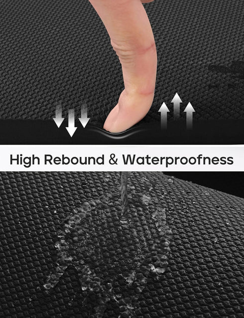 Yoga Knee Pads Cushion Non-Slip Mat by Heathyoga, 26"x10"x0.5" for Gardening and Floor Exercises