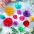 Sadnyy 120 Pcs Dog Flower Bow Collar Grooming Multi Color Charms Set for Small Medium Large Dogs