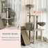 Cat Scratching Post Replacement Pole, 2 PCS 11.81in Natural Sisal Parts with M8 Screws for Refurbishment