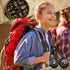 Magnetic Compass Keychain, Small Pocket Survival Mini Compass for Hiking and Camping