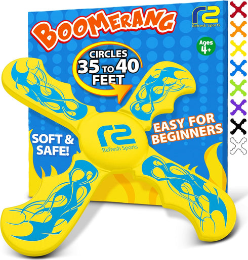 Kids Beach Toys & Beach Games - Ultimate Beach Boomerangs for Summer
