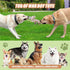 Large Squeaky Dog Toys for Aggressive Chewers, Interactive Tug of War Toys for Small, Medium, and Big Dogs