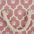 Bone Dry 6192 Pet Storage Collection - Medium Rectangle Lattice Paw Print, Rose