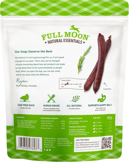 FULL MOON Essential Duck Savory Sticks 14.0 oz