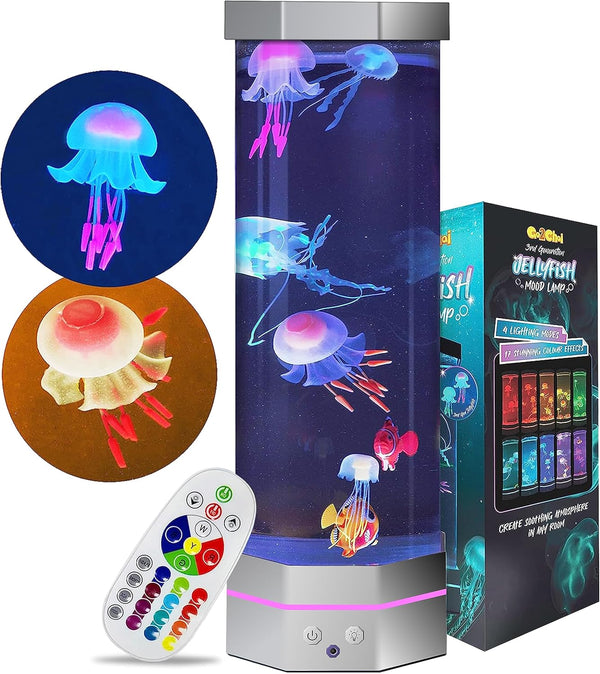 Large Size Jellyfish Aquarium Lamp Fake Fish Jelly Fish Tank Aquarium Lava