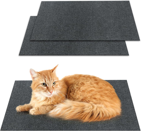 79 * 20 in Cat Scratch Pads Mat Carpet Protector,Easy-Cut Pets Scratch Carpet for Floor Doorway Porch,DIY Floor Mat Prevent Carpets from Scratching or Wearing,6.56ft Cat Pad with Free Sticker… by Pettipaws