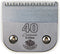 Size 40 Detachable Ceramic Blade 1/100", High-Tech Ceramic, Compatible with Andis, Oster, Wahl A5 Clippers