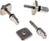 SBS No Tool Stainless Steel Fin Screw for Longboard and SUP, Choose 2 or 3 Pack