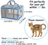 Large Blue Cat Carrier for Small, Medium, and Large Cats, Portable Soft Travel Carrier, Airline Approved Cat Bag