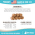 Grain-Free Soft Training Treats for Dogs - Peanut Butter Recipe, 6 oz by Raw Paws