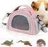 YUDODO Hamster Carrier Guinea Pig Carrier Bag Small Animal Sugar Glider Pouch