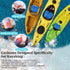 NEW-Vi Anti-Slip Kayak Seat Cushion, Waterproof Thicken Gel Pad for Sit in Kayak Chair, Fishing Kayak Accessories