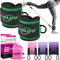 WALITO Ankle Resistance Bands with Cuffs, Ankle Weights for Women, Glutes Workout Equipment, Home Gym Exercise Equipment