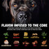 Pet Qwerks Zombie BarkBone - 9.5" Nylon Dog Bone for Moderate Chewers, Cheddar Cheese Flavor