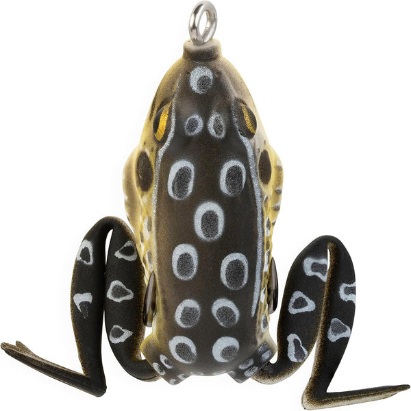 LUNKERHUNT Frog Lure for Bass Fishing | Pocket Frog Fishing Lure 1.75 Inch | Soft Hollow Body