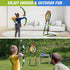 2 Pack Set 24 1 6 2 4-8 HYES Bow and Arrow for Kids, LED Light Up Archery with Suction Cup Arrows, Standing Target