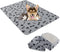 Dog Crate Pee Pads, Washable Non-Slip Puppy Pads for Small Dogs, Water Absorb Training Pads, 32" x 40", Gray
