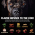 Pet Qwerks 6" Nylon Stick BarkBone - Durable Dog Toys for Aggressive Chewers, Peanut Butter Flavor