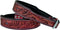 Leather Dog Collar Western Style Heavy Duty Hand Tooled Adjustable Padded for Puppies and Big Dogs