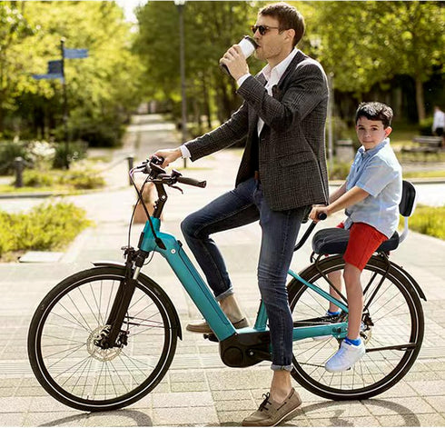 Set, Universal Bicycle Rear Seat Cushion Armrest Footrest Kids Child Safety Carrier Bicycle Baby Seat, Including