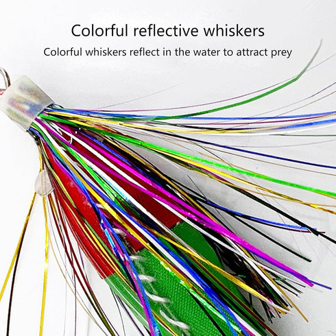 SHYYOULQE Squid Cuttlefish Sleeve Hook Jigs Lures Artificial Shrimp Baits Cuttlefish Sleeve Baits Easy to Use