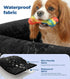 Wagora 35 lbs, Dog Car Seat for Small Medium Dogs, Travel Pet Car Bed with Removable Waterproof Cover, Memory Foam Dog